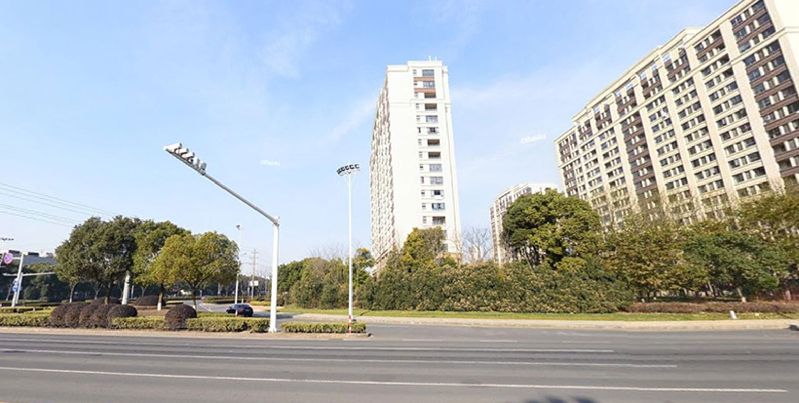 常州玉龙路道路监控工程案例